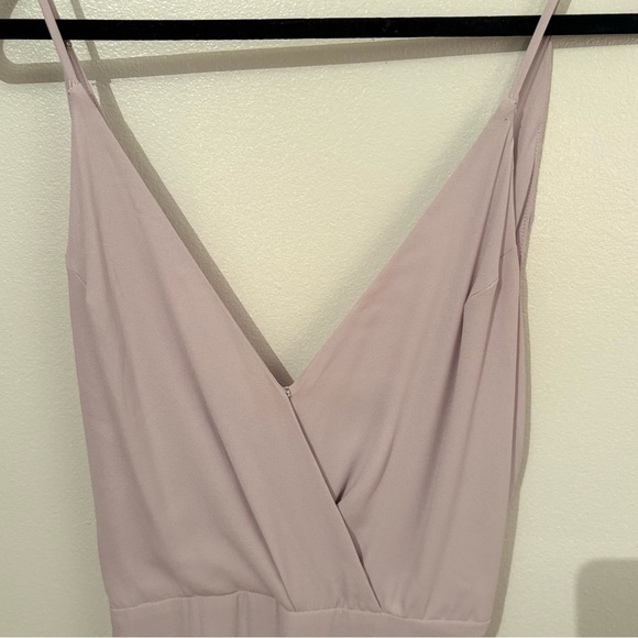 Lush Purple Ruched Wrap Maxi Dress XS‎ - Picture 3 of 8